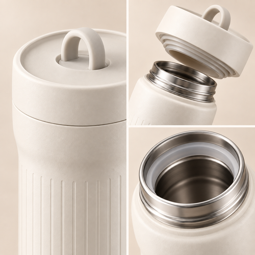 Cloud Minimal Thermos Bottle