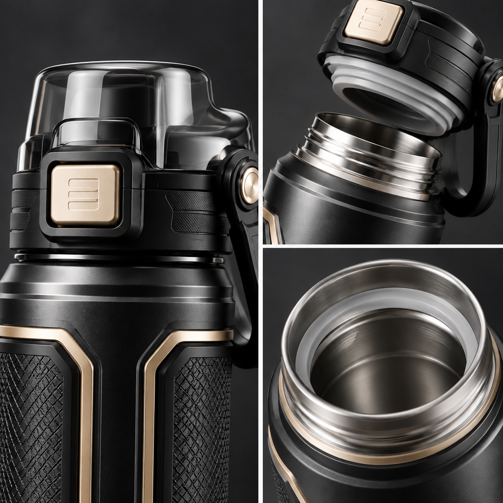 Amber Classic Thermos Bottle
