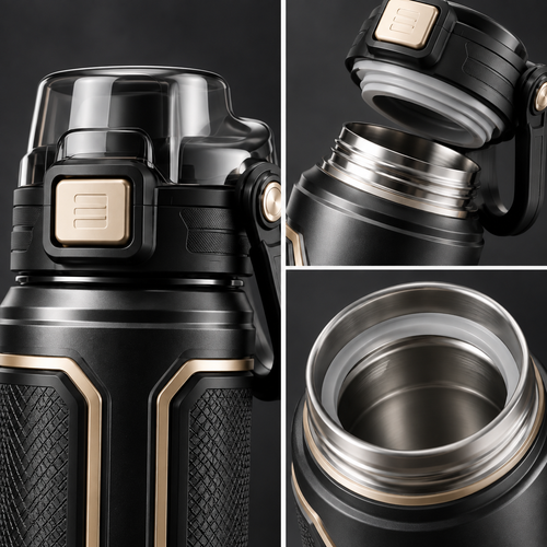 Amber Classic Thermos Bottle