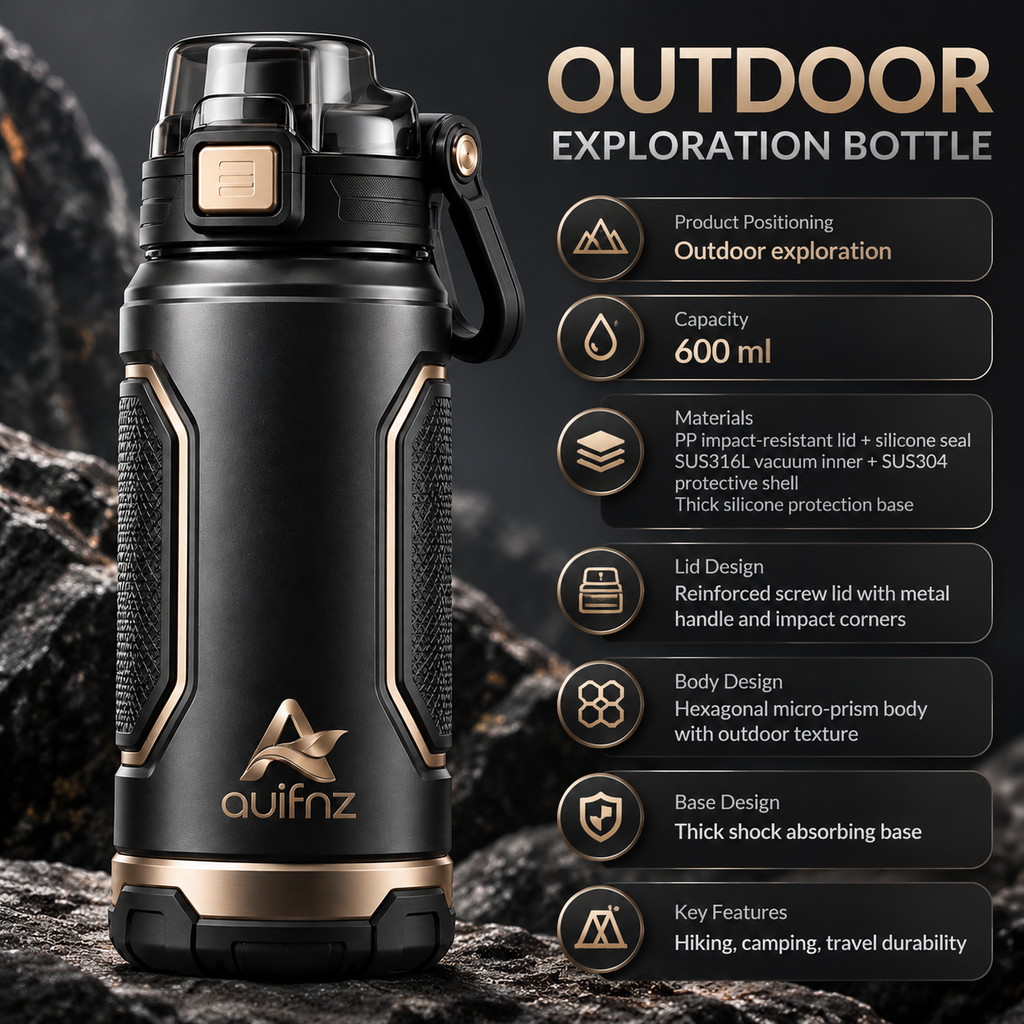 Amber Classic Thermos Bottle