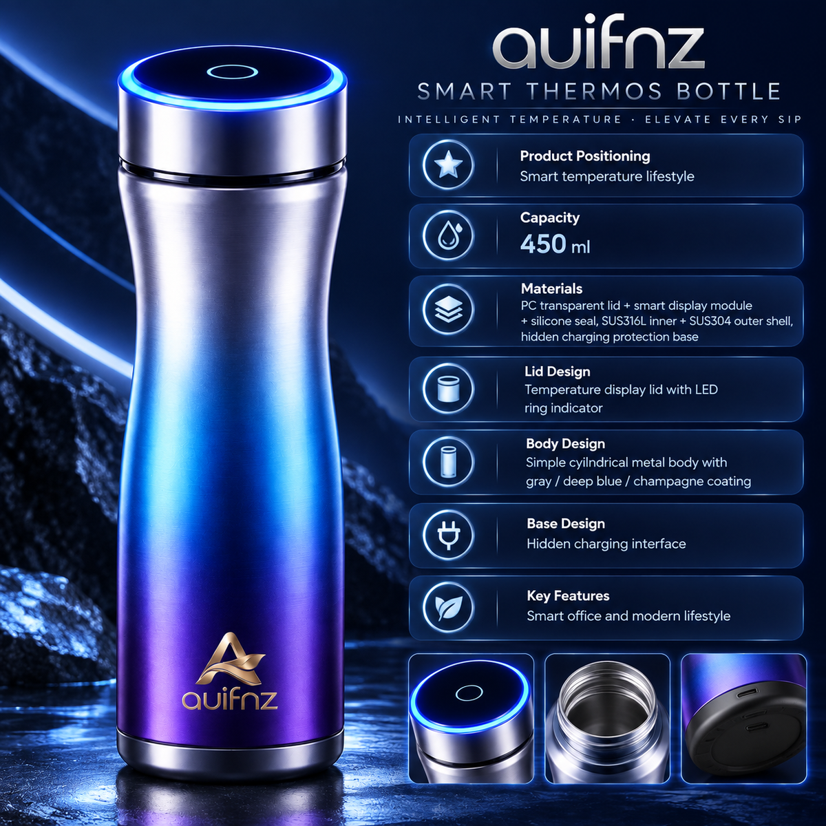 Red Flame Adventure Bottle