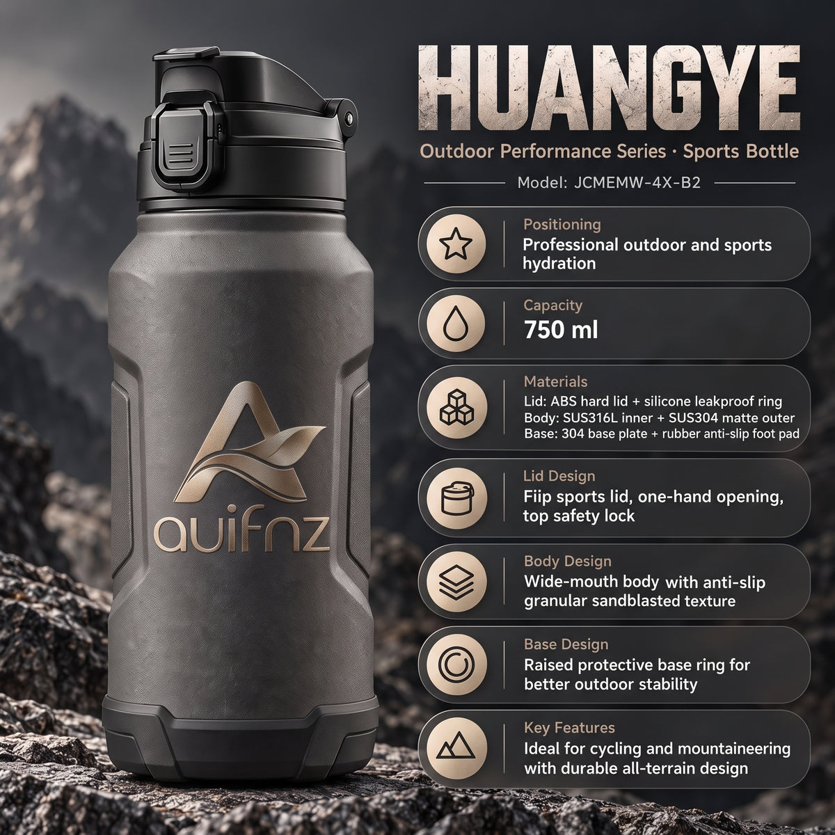 Wild Trail Sports Bottle
