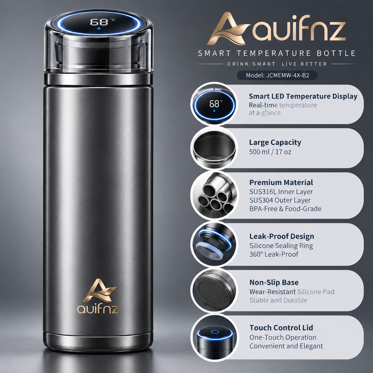 SmartSense Temperature Bottle